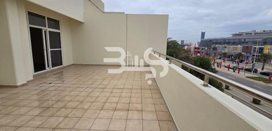 Mall Facing- 1 Bedroom- Big Terrace- Foxhill