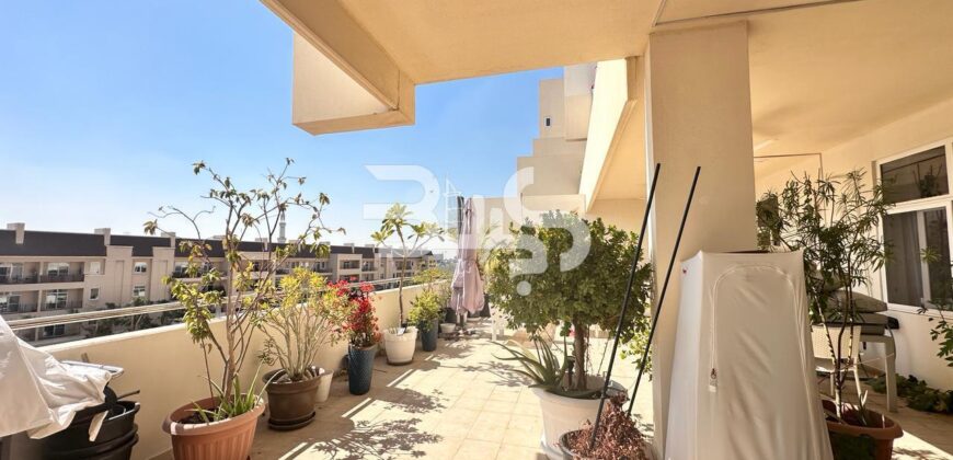 Full Garden View 2 Bedroom – Massive Terrace