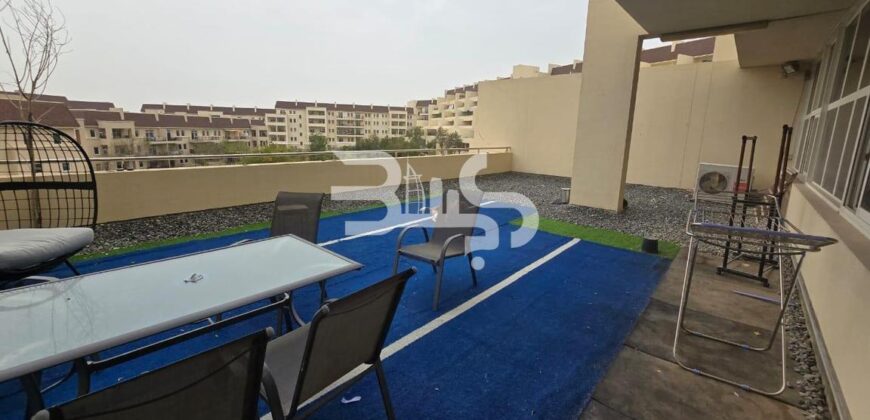 Garden View- Massive Terrace- 2 Bedroom Hall